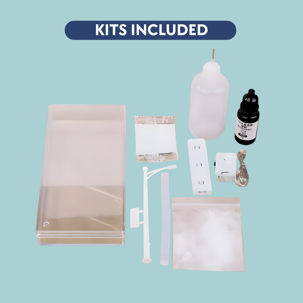 DIY Snowy Night Light