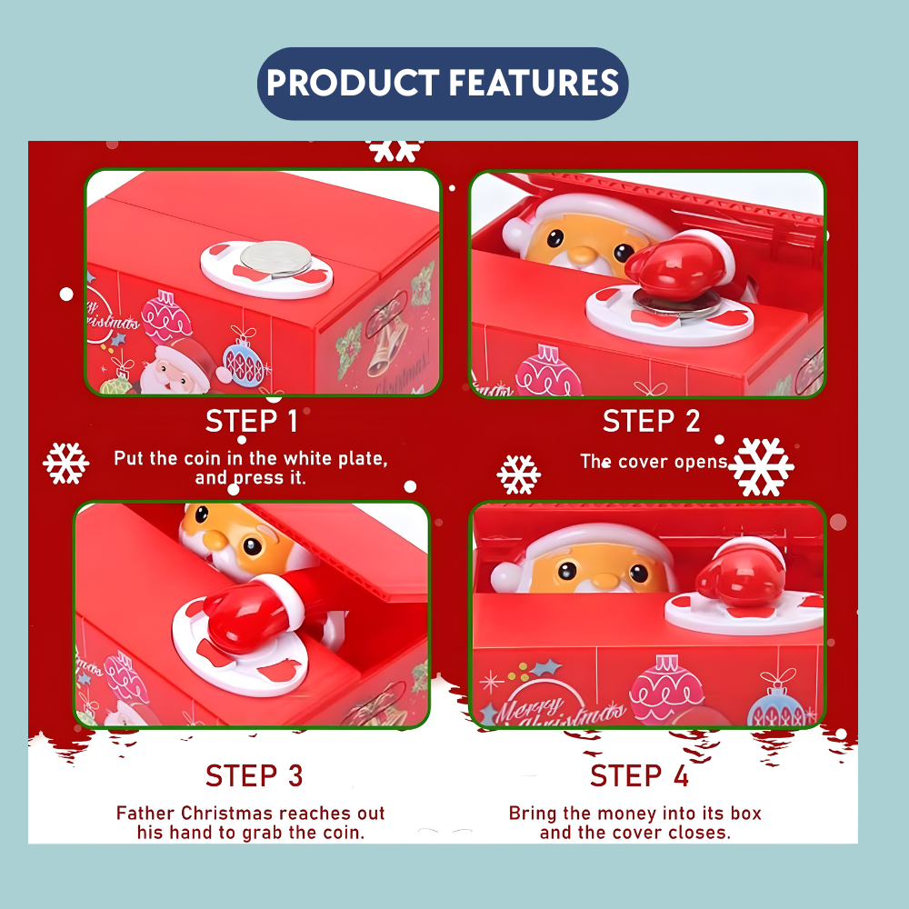 Santa Claus Piggy Bank