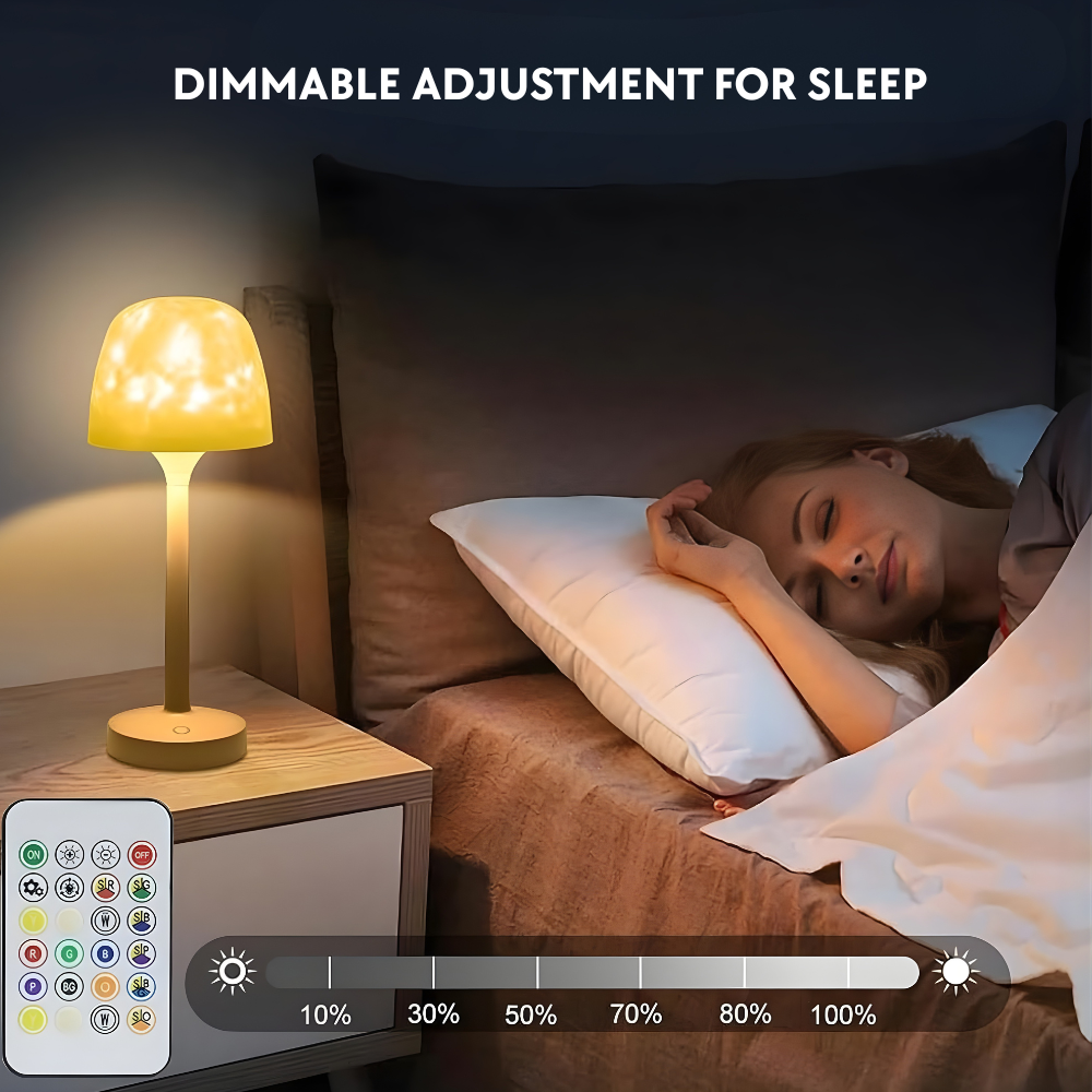 Ocean Wave Elegant Table Light