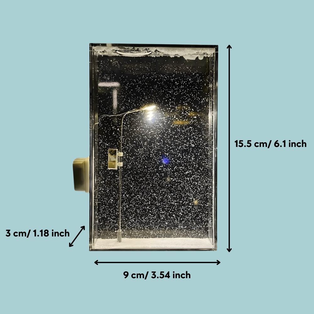 DIY Snowy Night Light